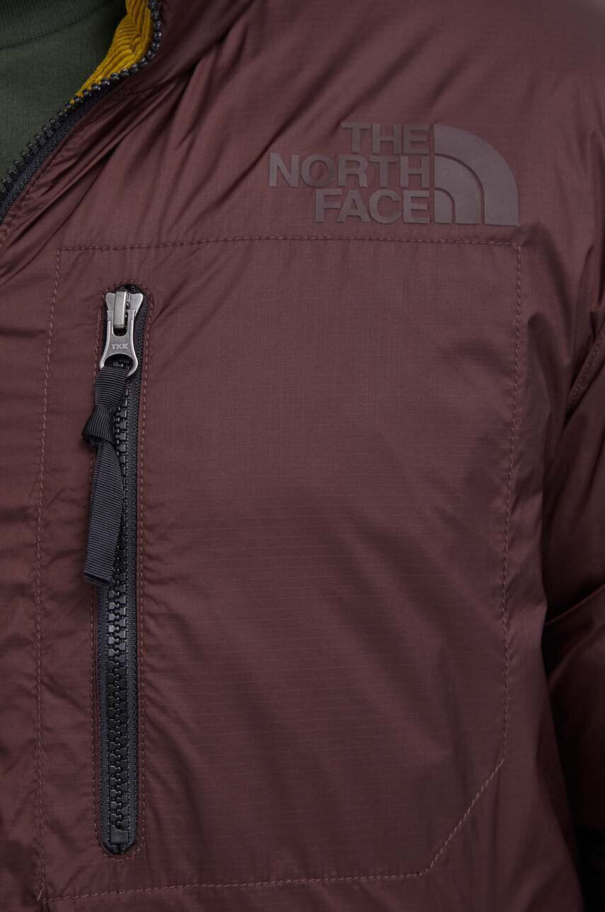 The North Face Páperová obojstranná bunda dámska žltá farba zimná - Pepit.sk