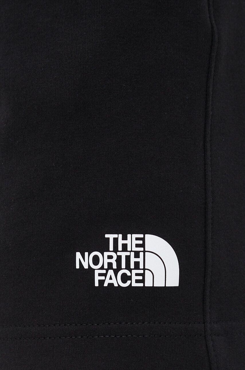 The North Face Šortky dámske čierna farba jednofarebné stredne vysoký pás - Pepit.sk