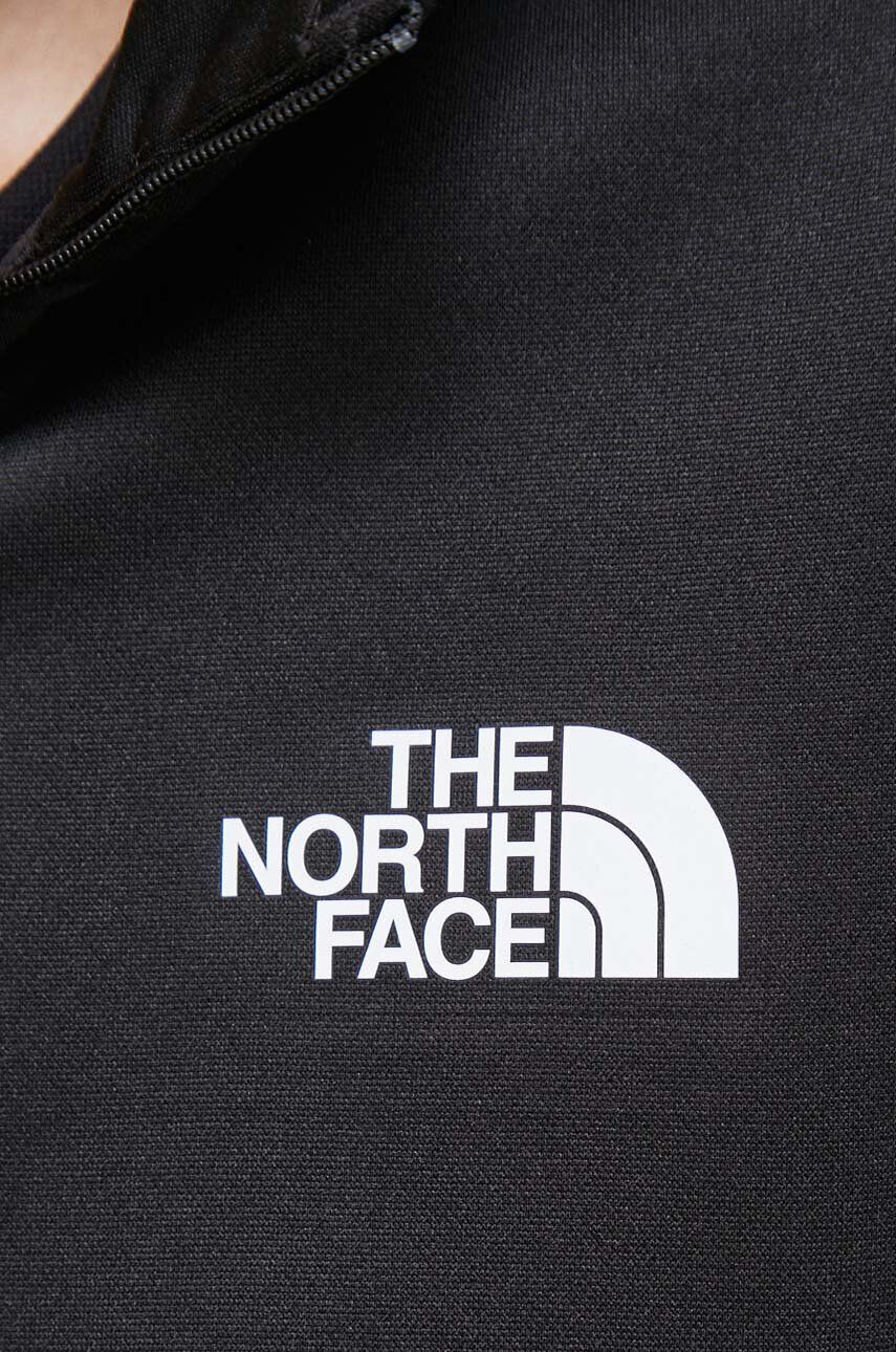 The North Face Športová mikina čierna farba jednofarebná - Pepit.sk