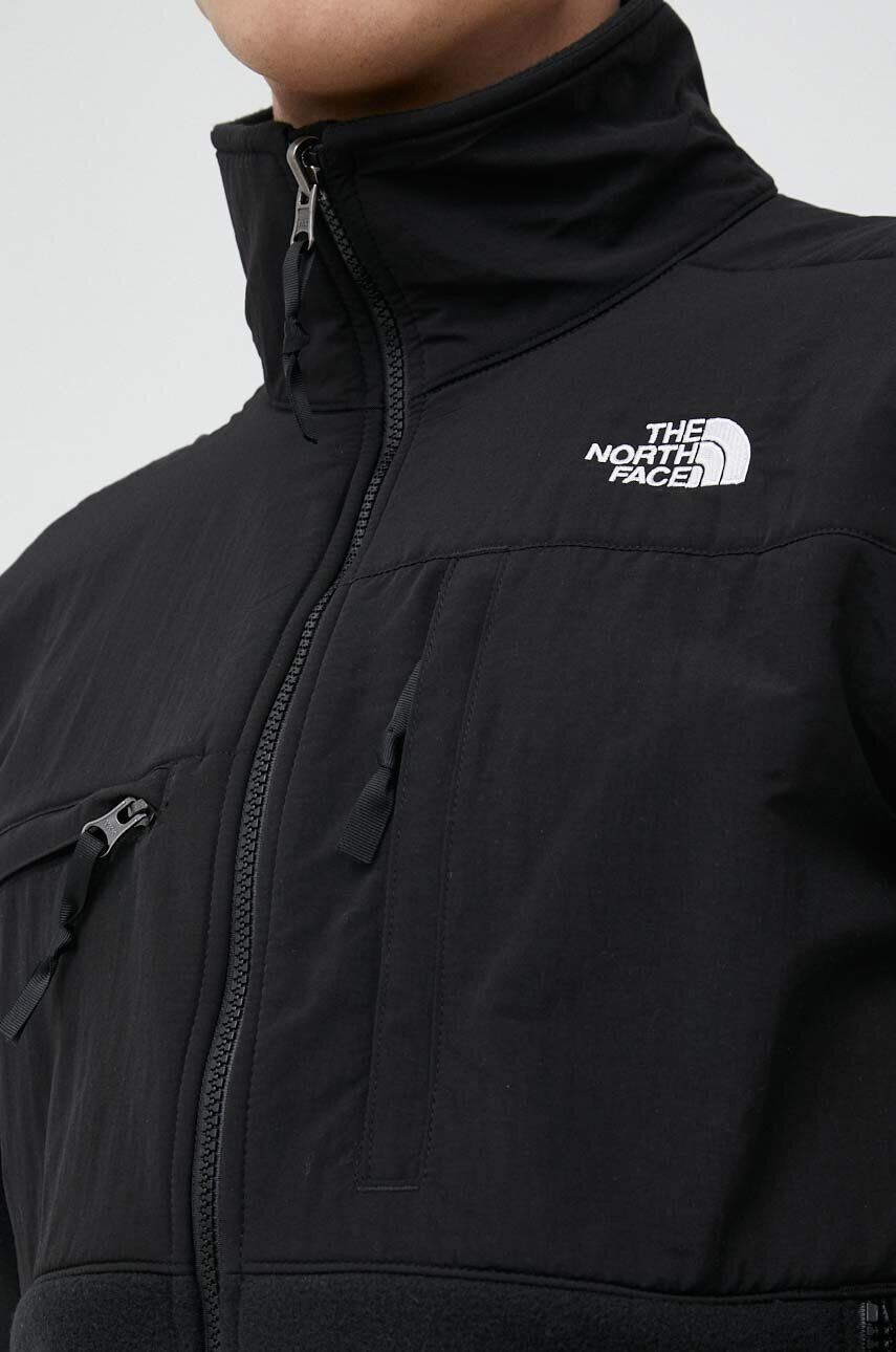 The North Face Športová mikina Denali JACKET čierna farba - Pepit.sk