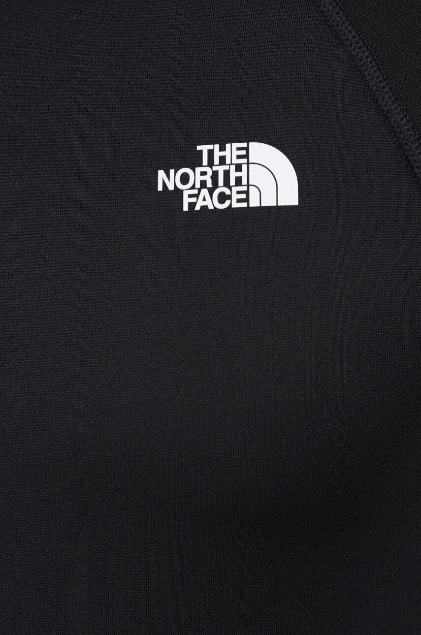 The North Face Športová mikina Flex II čierna farba jednofarebná - Pepit.sk