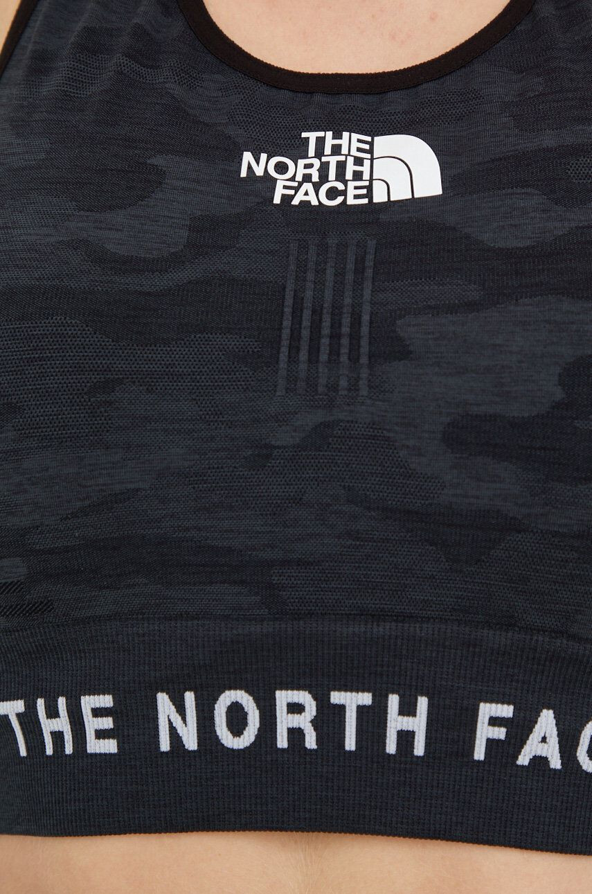 The North Face Športová podprsenka čierna farba vzorovaný - Pepit.sk