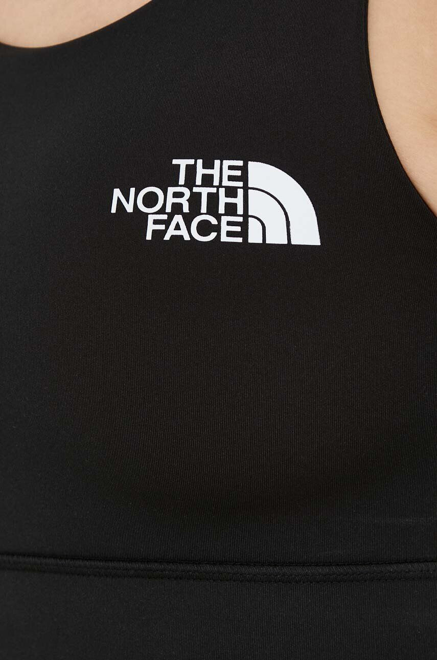 The North Face Športová podprsenka Flex čierna farba - Pepit.sk