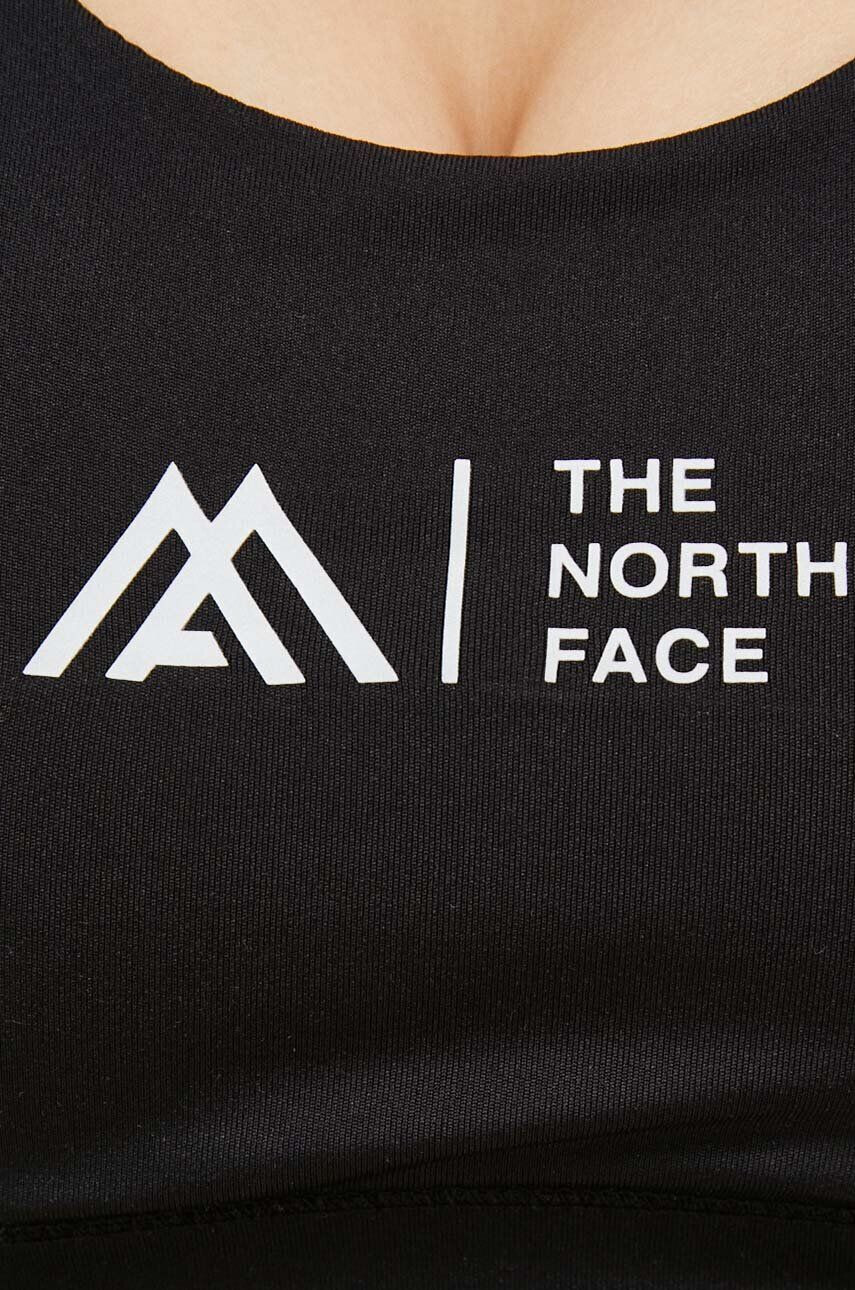 The North Face Športová podprsenka Moutain Athletics čierna farba jednofarebná - Pepit.sk