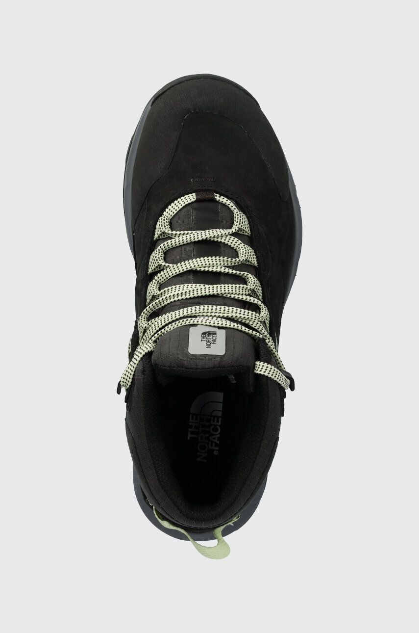 The North Face Topánky Cragstone Leather Mid WP dámske čierna farba - Pepit.sk