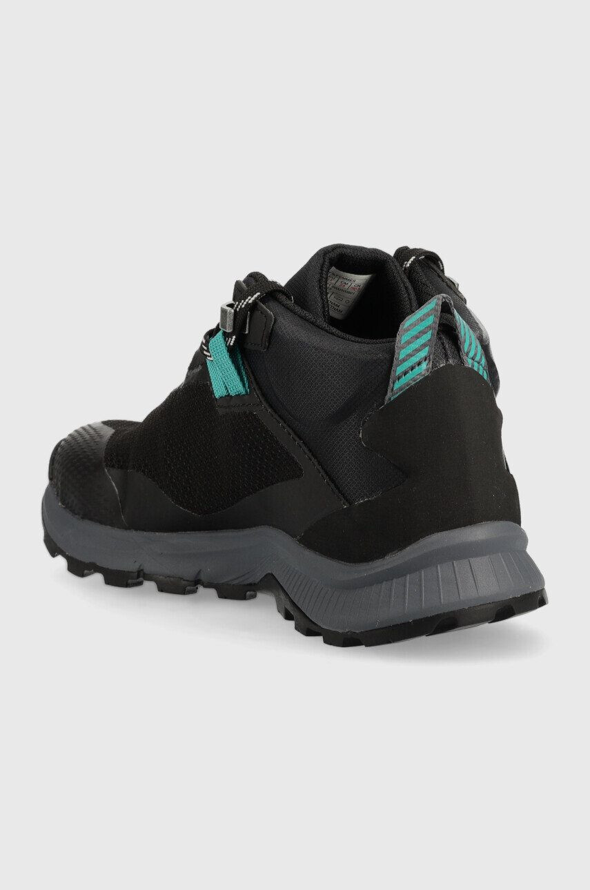 The North Face Topánky Cragstone Mid Waterproof dámske čierna farba - Pepit.sk