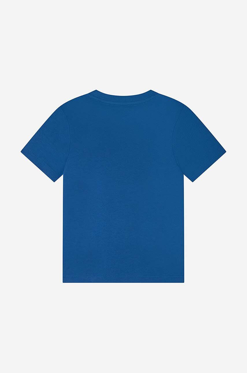 Timberland Detské bavlnené tričko Short Sleeves Tee-shirt červená farba jednofarebné - Pepit.sk