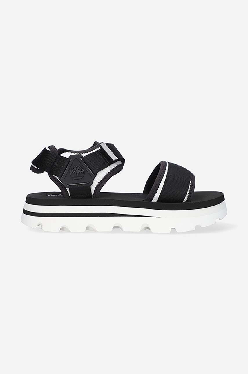 Timberland Sandále Euro Swift Sandal TB0A2KRV0011-BLK.WHT dámske čierna farba - Pepit.sk