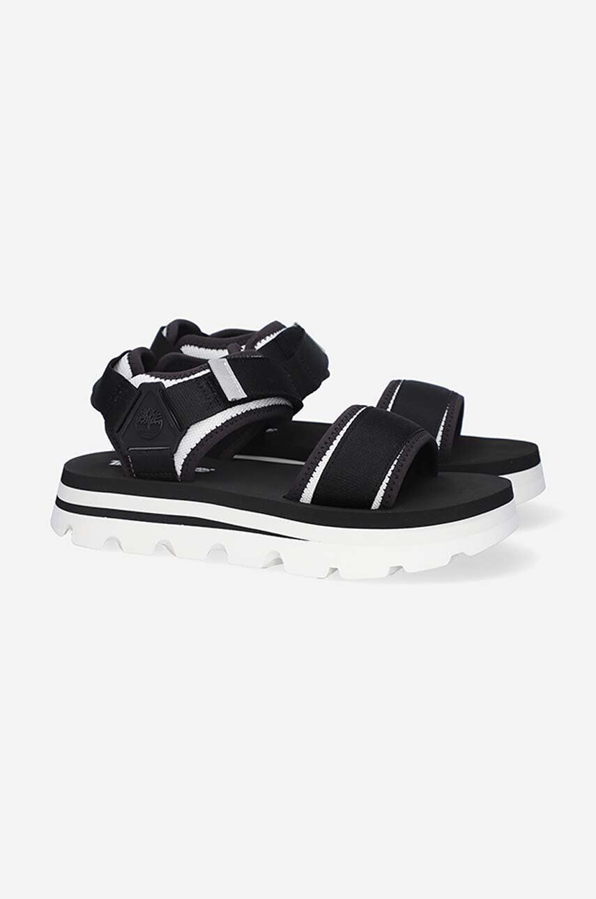 Timberland Sandále Euro Swift Sandal TB0A2KRV0011-BLK.WHT dámske čierna farba - Pepit.sk