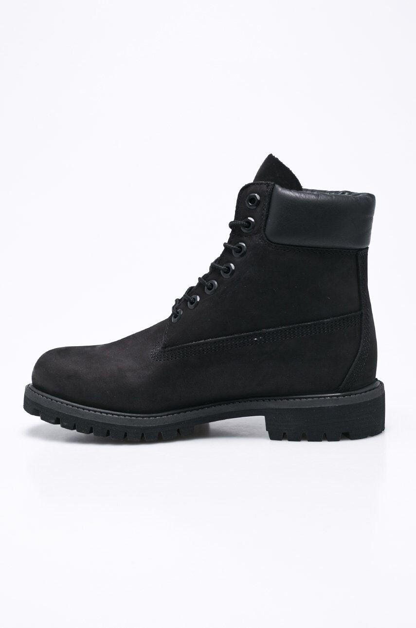 Timberland Semišové členkové topánky 6" Premium Boot pánske čierna farba TB0100730011 - Pepit.sk