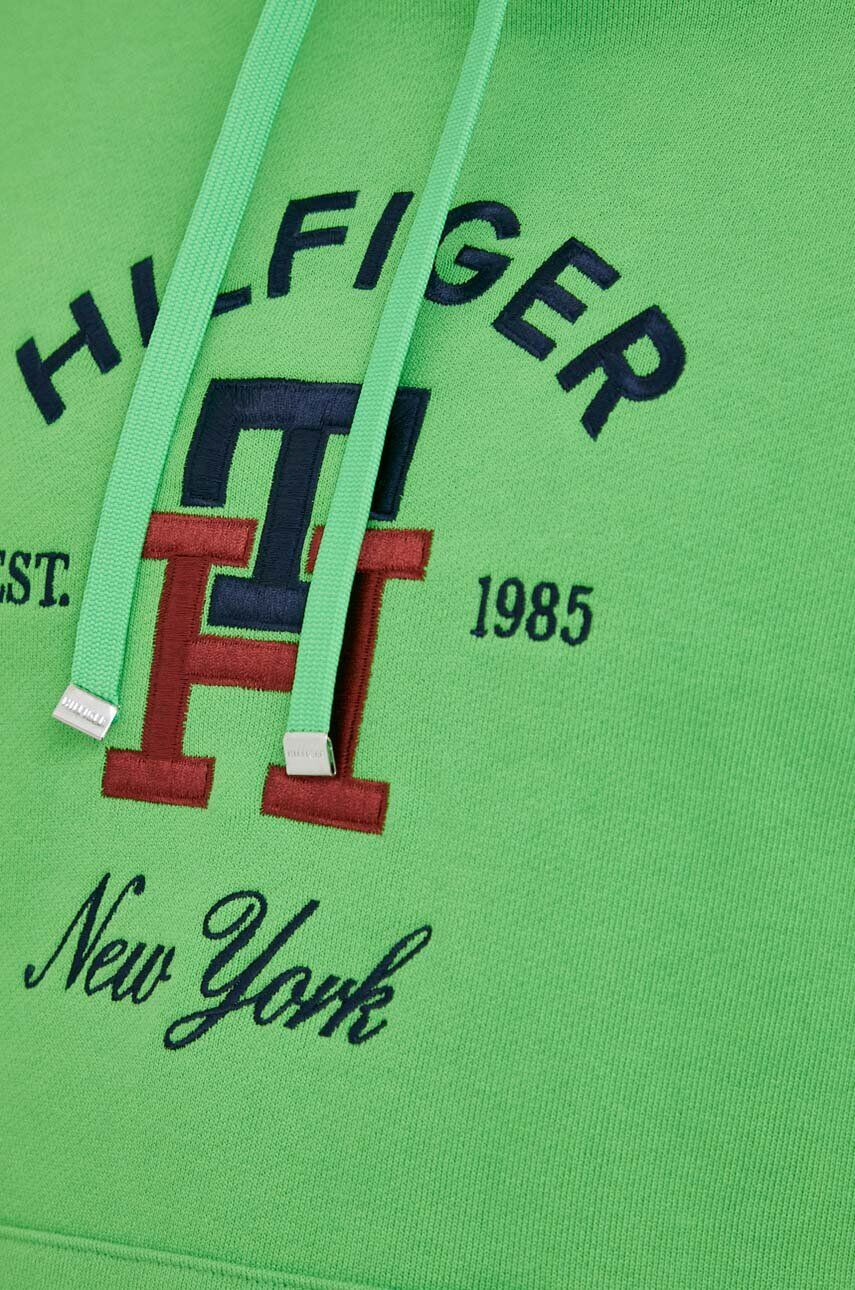 Tommy Hilfiger Bavlnená mikina pánska tmavomodrá farba jednofarebná - Pepit.sk