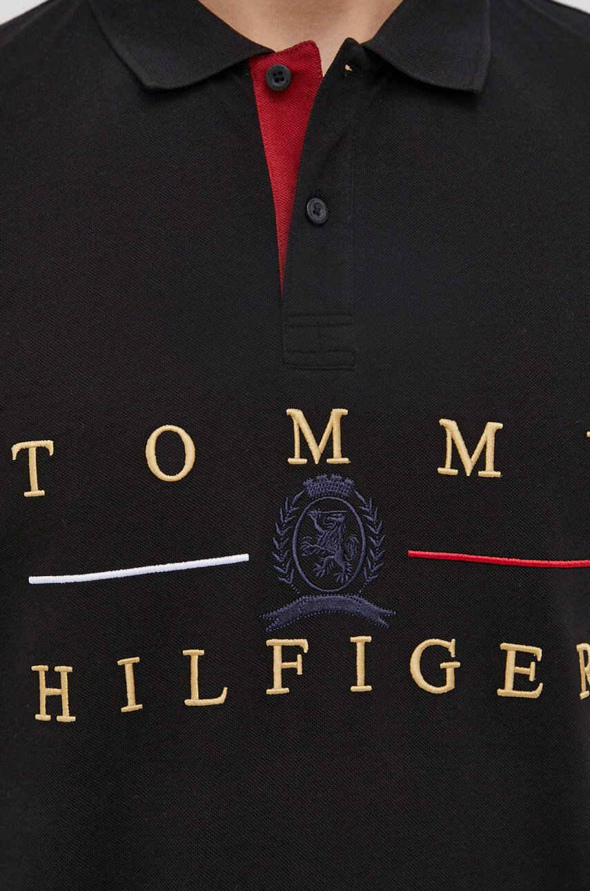 Tommy Hilfiger Bavlnené tričko s dlhým rukávom - Pepit.sk