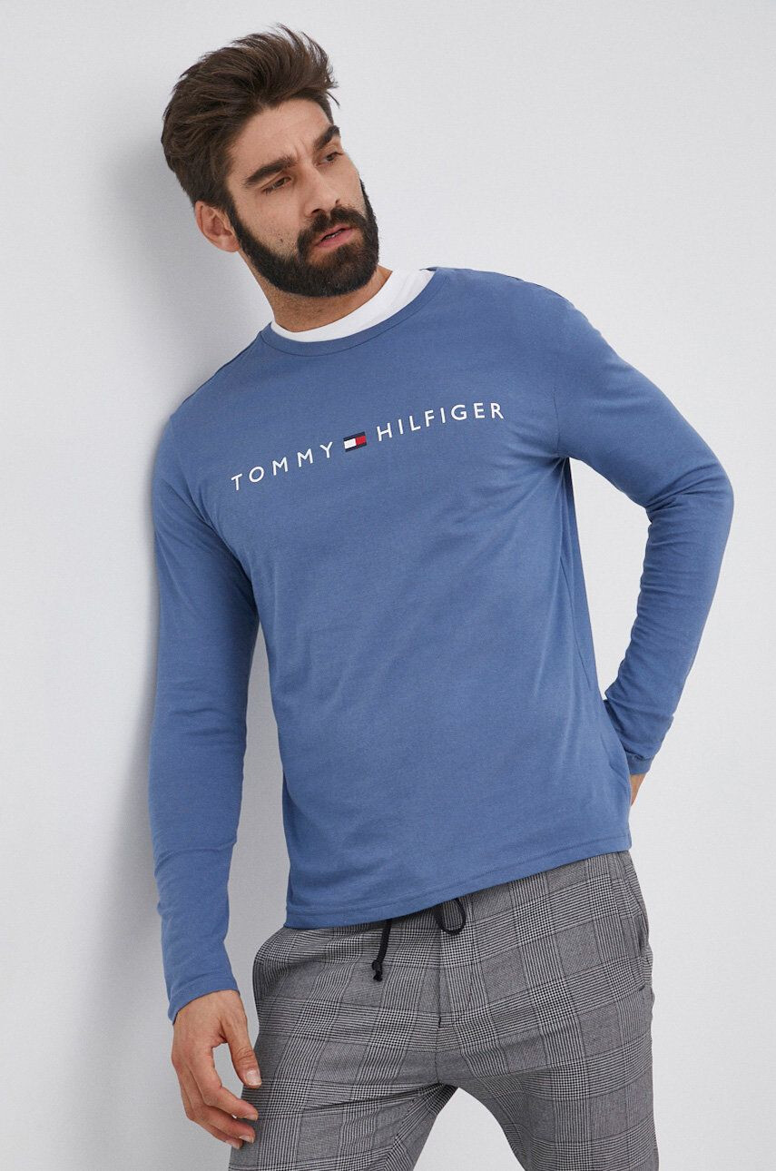 Tommy Hilfiger Bavlnené tričko s dlhým rukávom - Pepit.sk