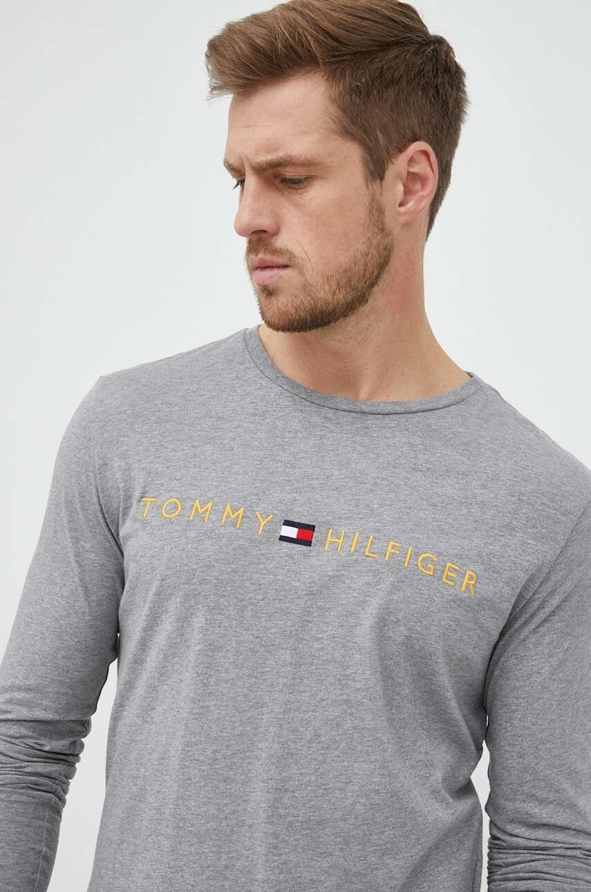 Tommy Hilfiger Bavlnené tričko s dlhým rukávom - Pepit.sk