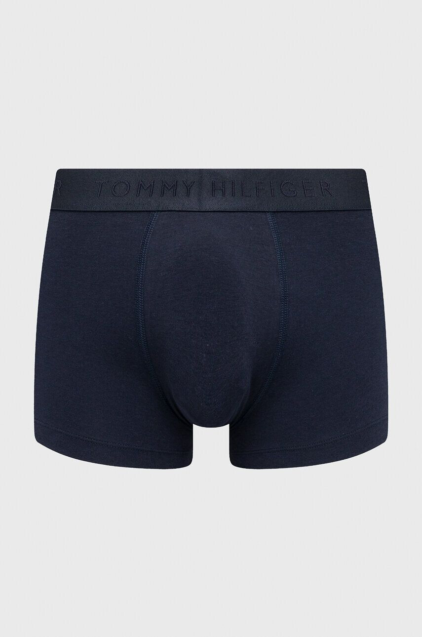 Tommy Hilfiger Boxerky 3-pak pánske tmavomodrá farba - Pepit.sk