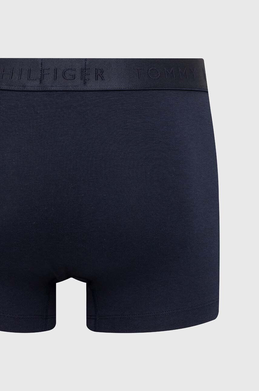 Tommy Hilfiger Boxerky 3-pak pánske tmavomodrá farba - Pepit.sk