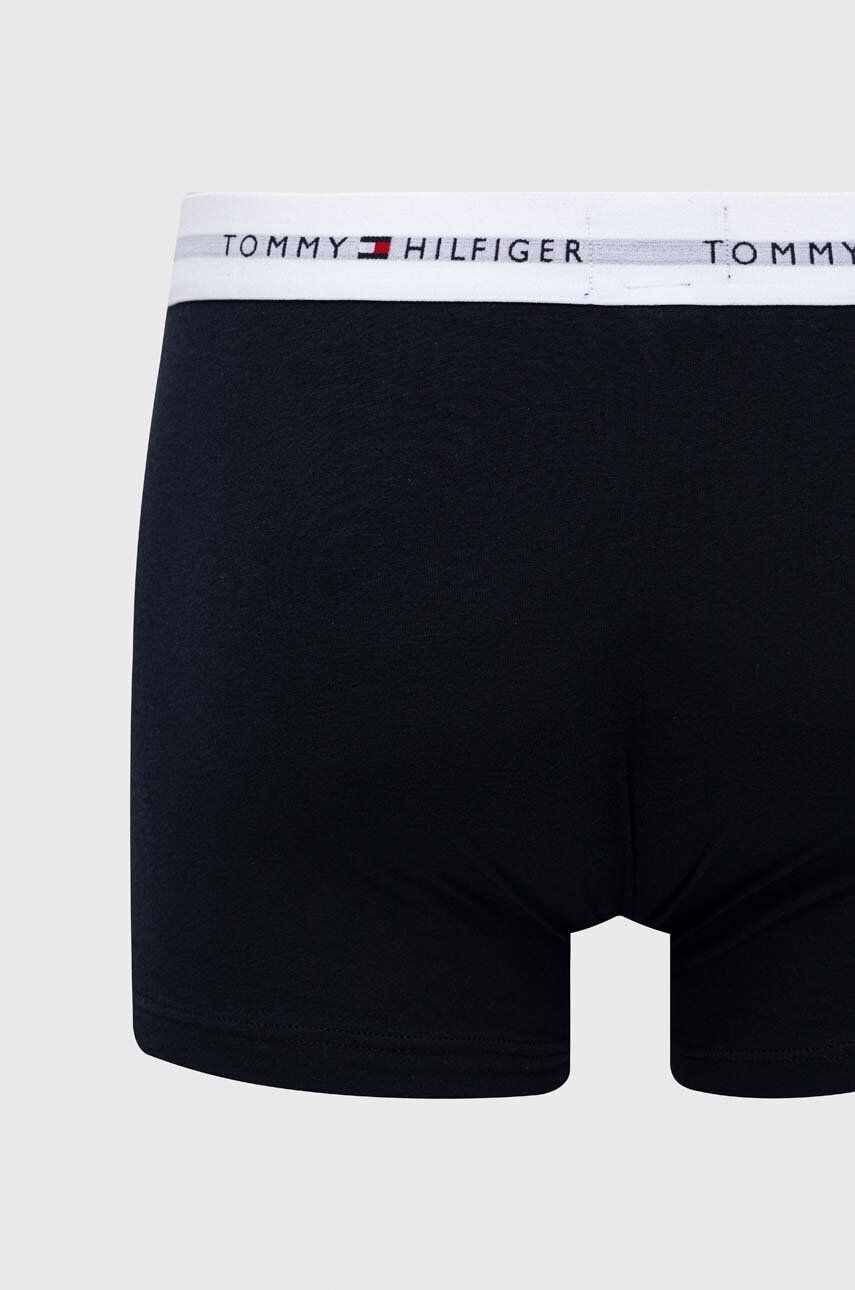 Tommy Hilfiger Boxerky 3-pak pánske tmavomodrá farba - Pepit.sk