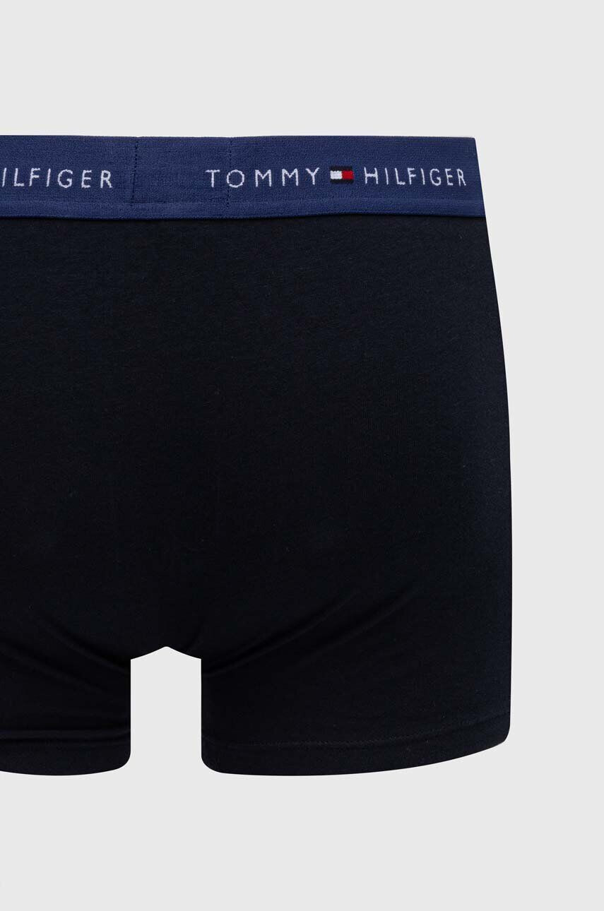 Tommy Hilfiger Boxerky 3-pak pánske tmavomodrá farba - Pepit.sk