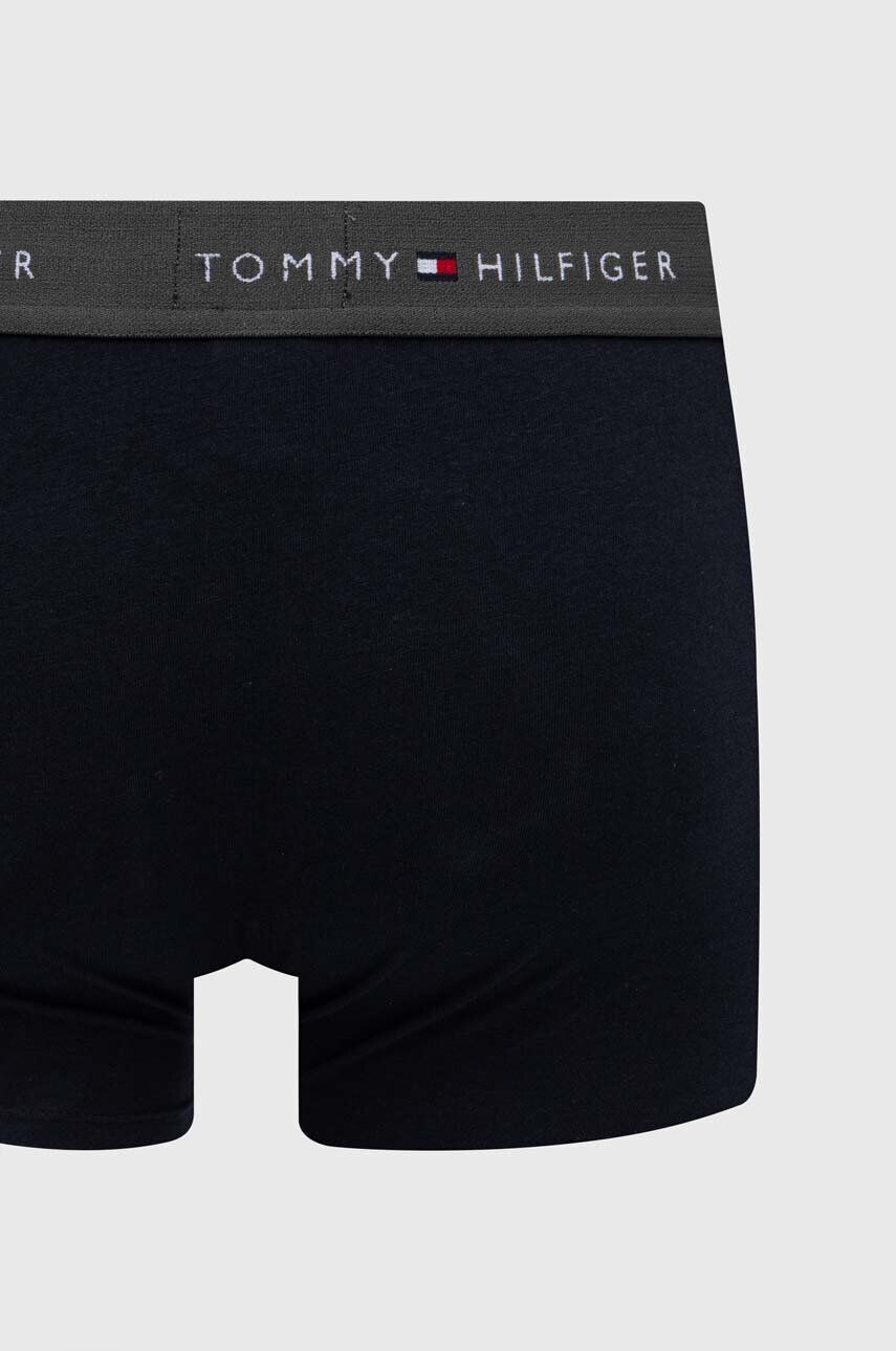 Tommy Hilfiger Boxerky 3-pak pánske tmavomodrá farba - Pepit.sk