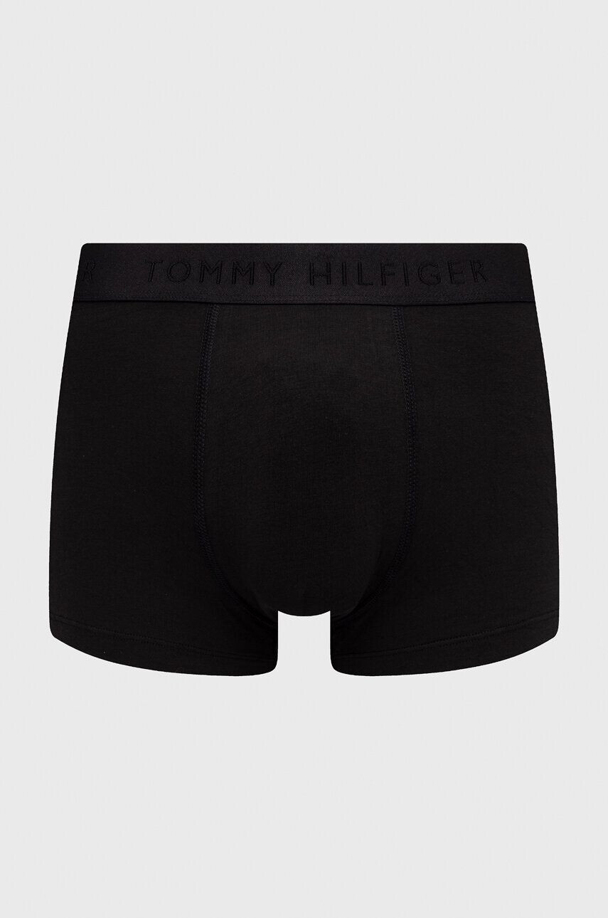 Tommy Hilfiger Boxerky 3-pak pánske čierna farba - Pepit.sk