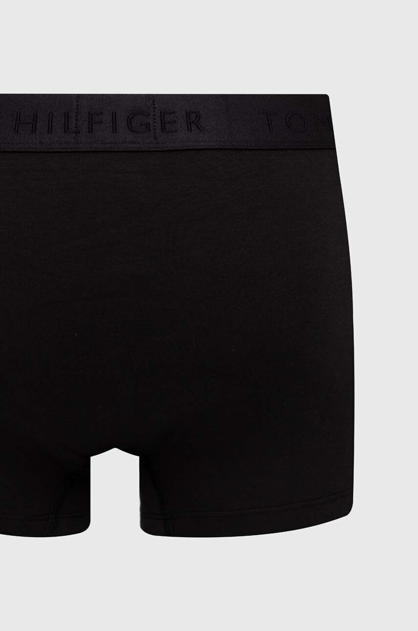 Tommy Hilfiger Boxerky 3-pak pánske čierna farba - Pepit.sk