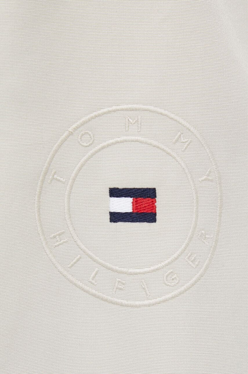 Tommy Hilfiger Bunda parka Dámska béžová farba prechodná - Pepit.sk