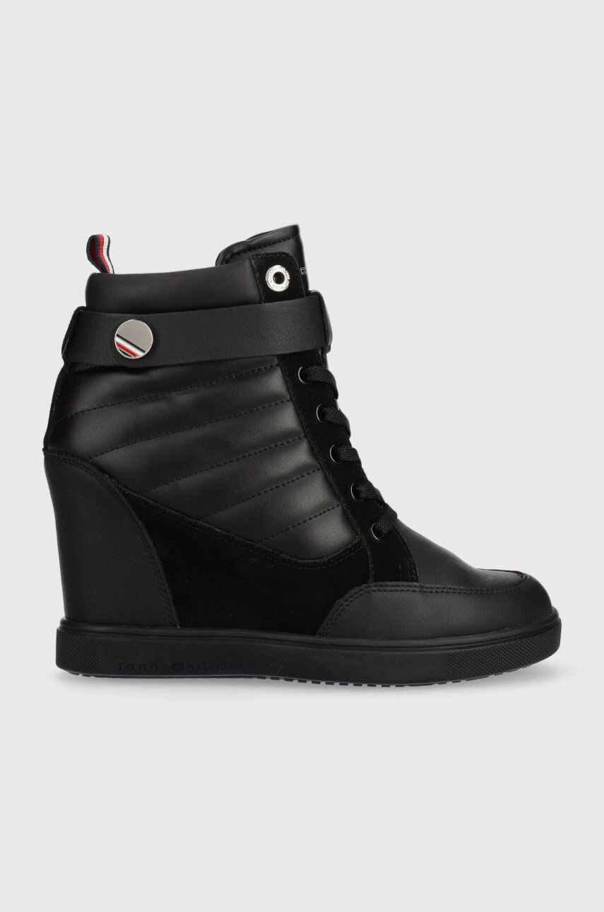 Tommy Hilfiger Členkové topánky Wedge Sneaker Boot - Pepit.sk