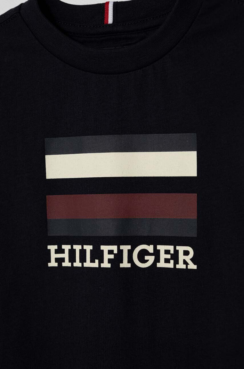 Tommy Hilfiger Detská bavlnená košeľa s dlhým rukávom biela farba - Pepit.sk