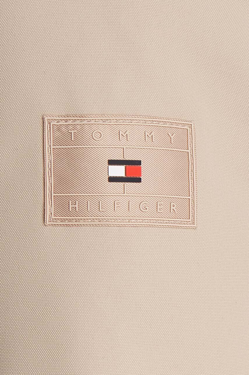 Tommy Hilfiger Detská bunda červená farba - Pepit.sk