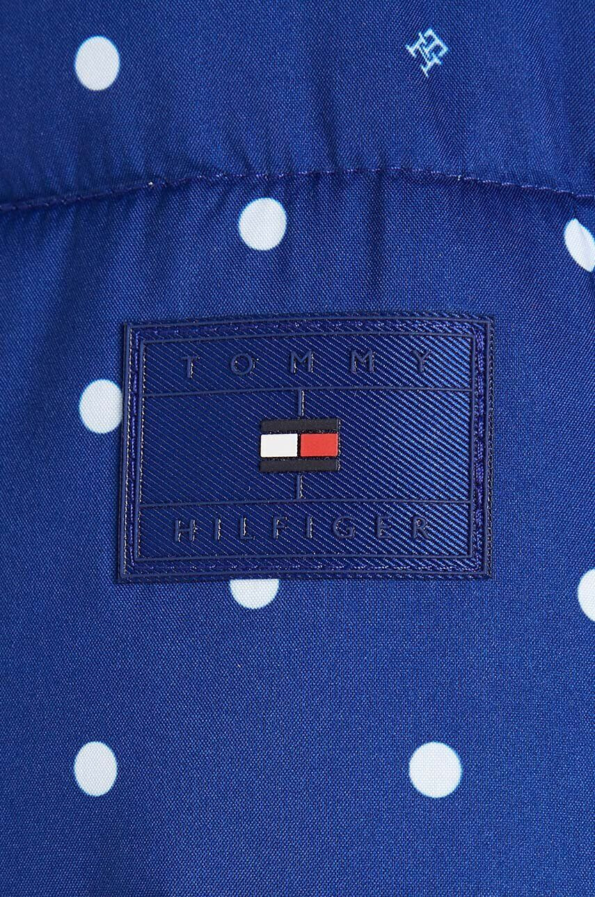 Tommy Hilfiger Detská bunda tmavomodrá farba - Pepit.sk