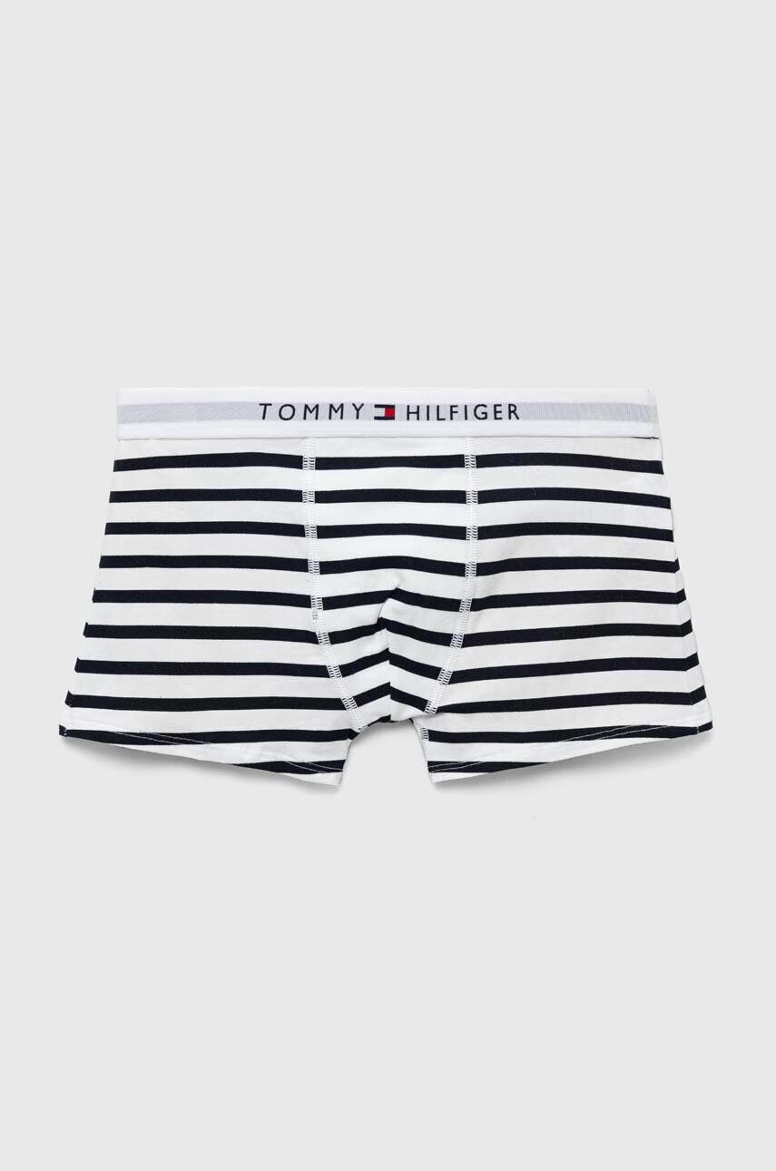 Tommy Hilfiger Detské bavlnené boxerky 2-pak tmavomodrá farba - Pepit.sk