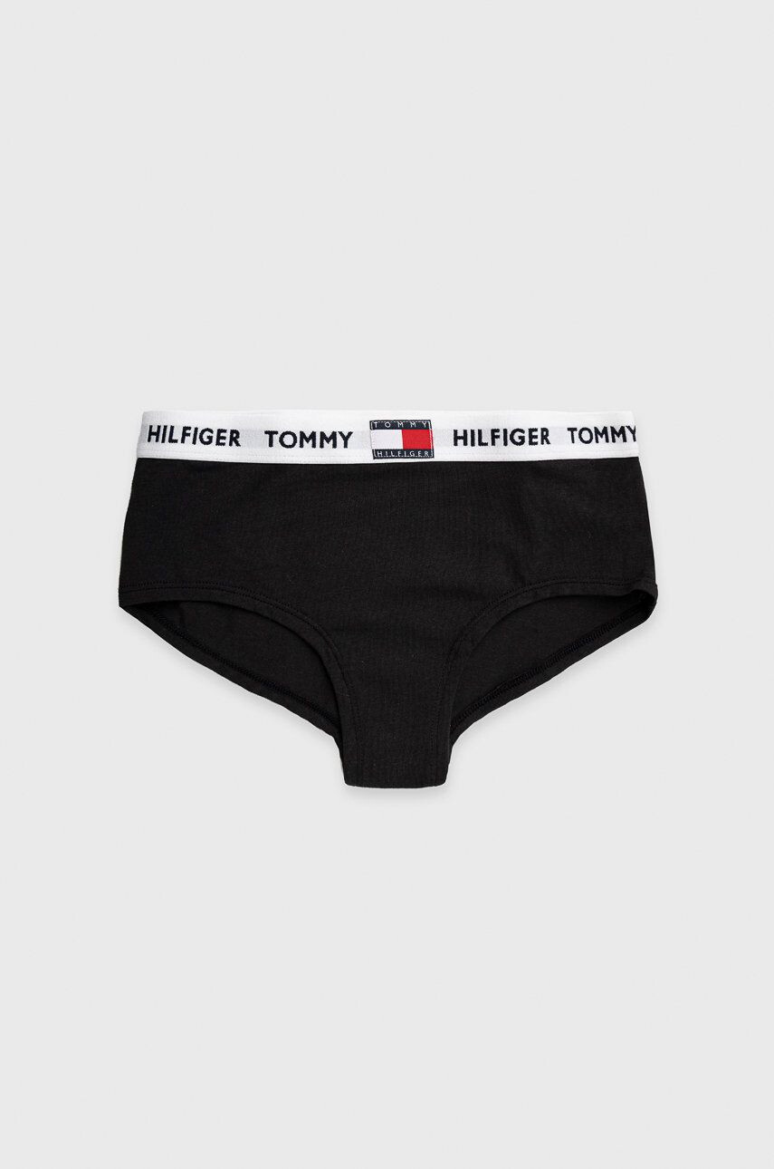 Tommy Hilfiger Detské nohavičky čierna farba - Pepit.sk