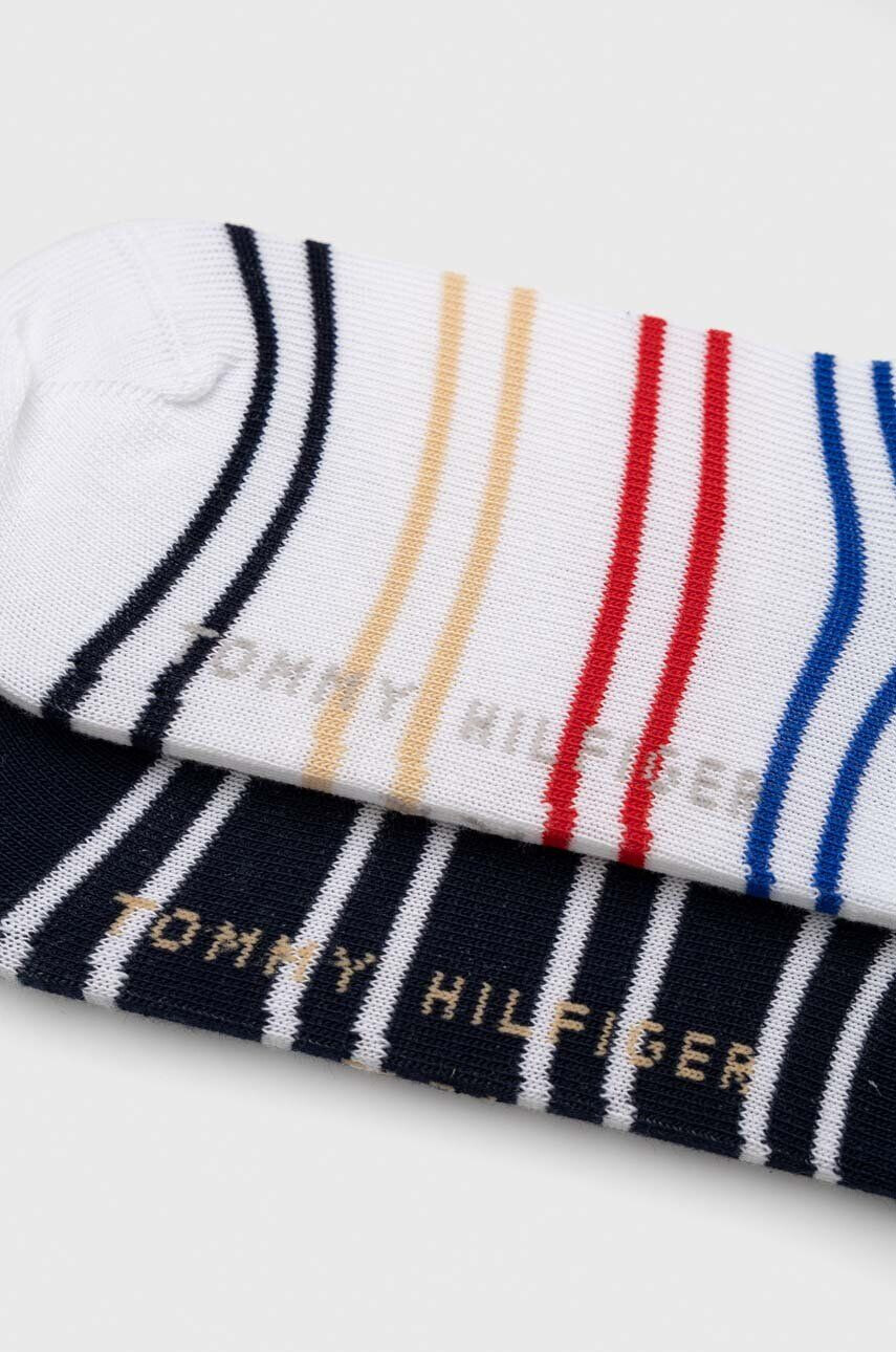 Tommy Hilfiger Detské ponožky 2-pak tmavomodrá farba - Pepit.sk