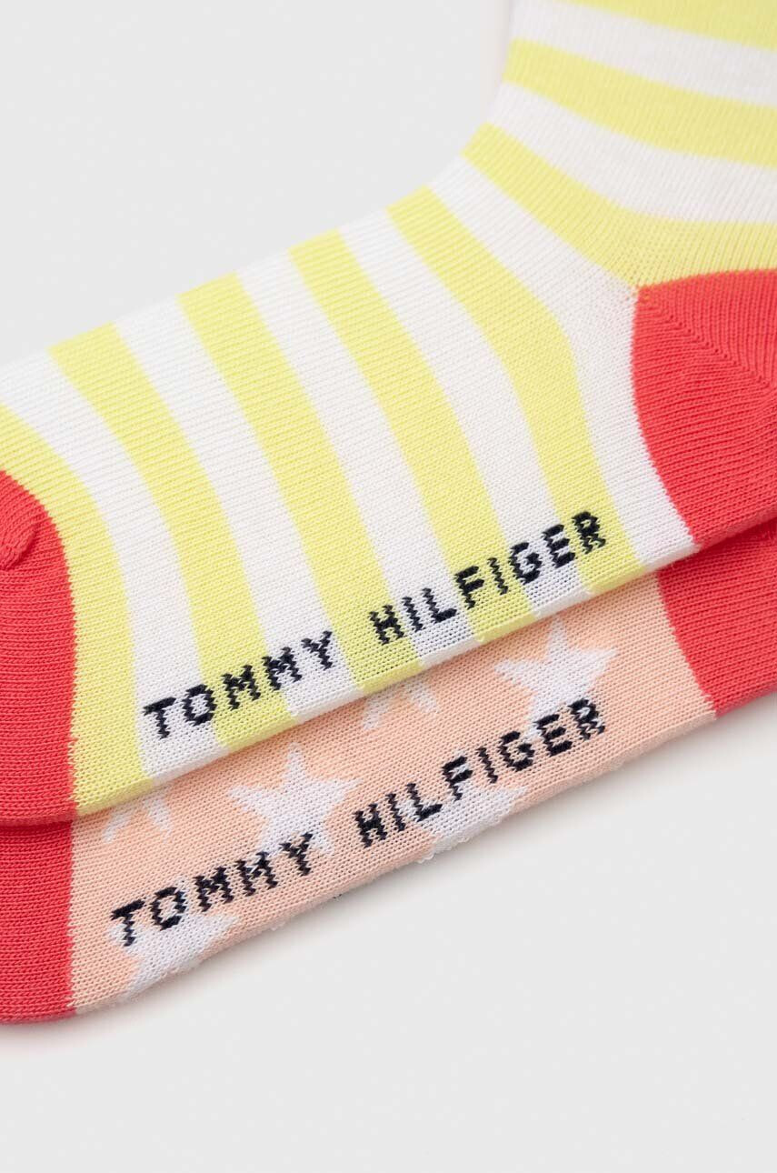 Tommy Hilfiger Detské ponožky ružová farba - Pepit.sk