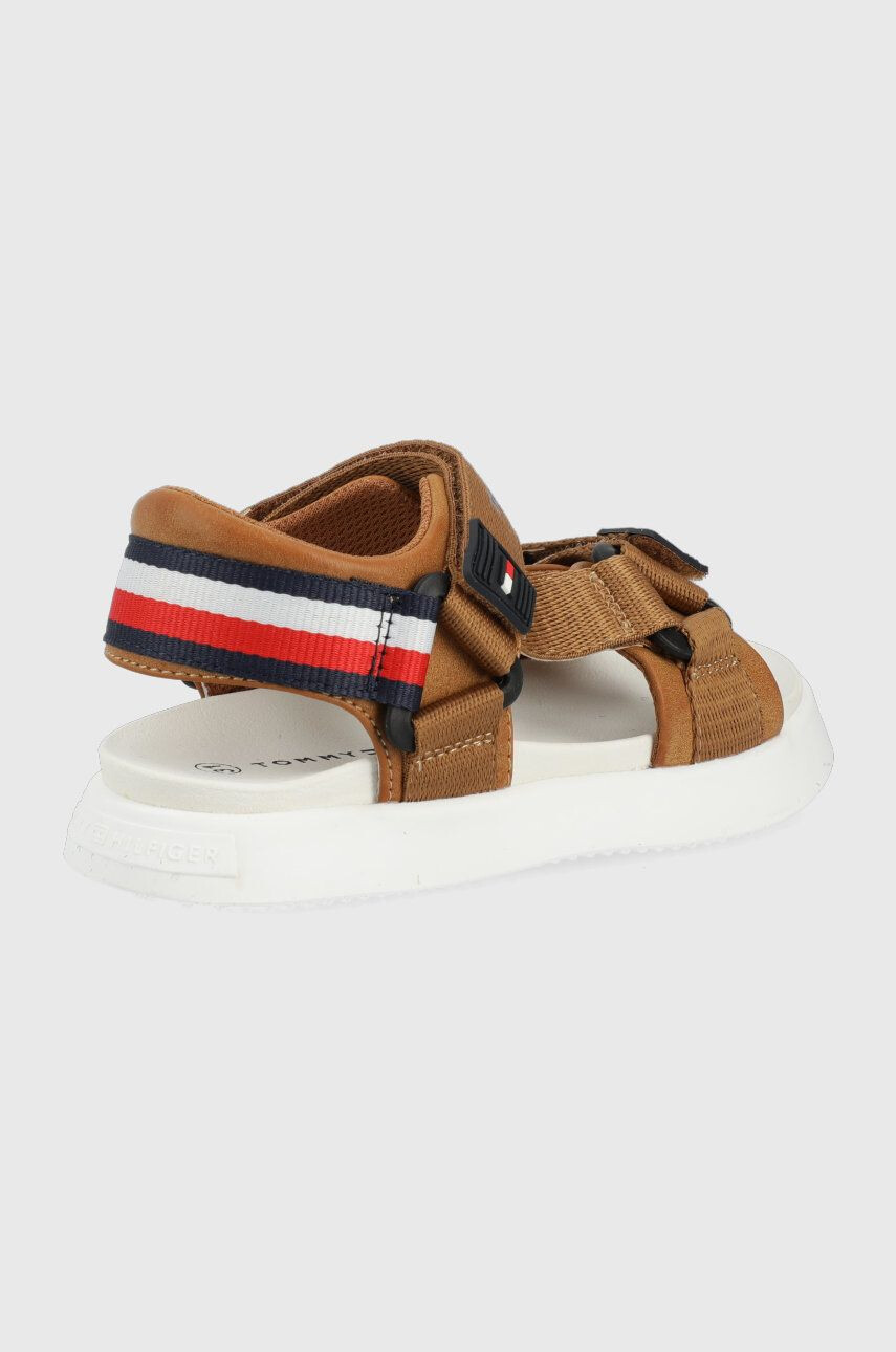 Tommy Hilfiger Detské sandále hnedá farba - Pepit.sk