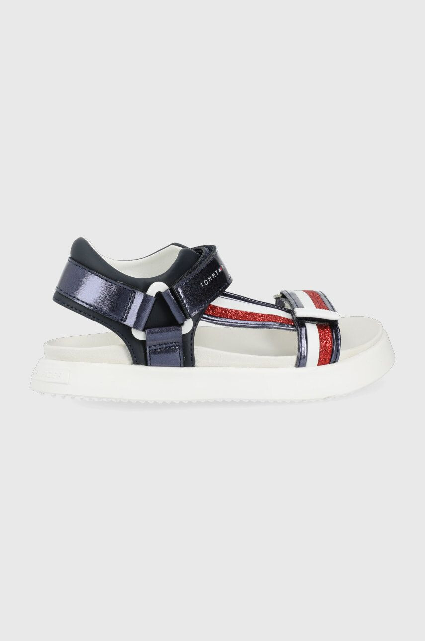 Tommy Hilfiger Detské sandále tmavomodrá farba - Pepit.sk