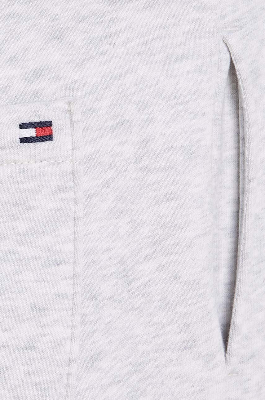 Tommy Hilfiger Detské tepláky šedá farba melanžové - Pepit.sk