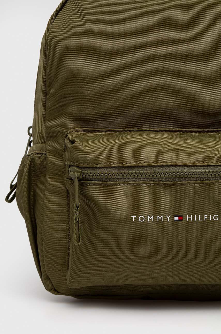 Tommy Hilfiger Detský ruksak zelená farba malý jednofarebný - Pepit.sk