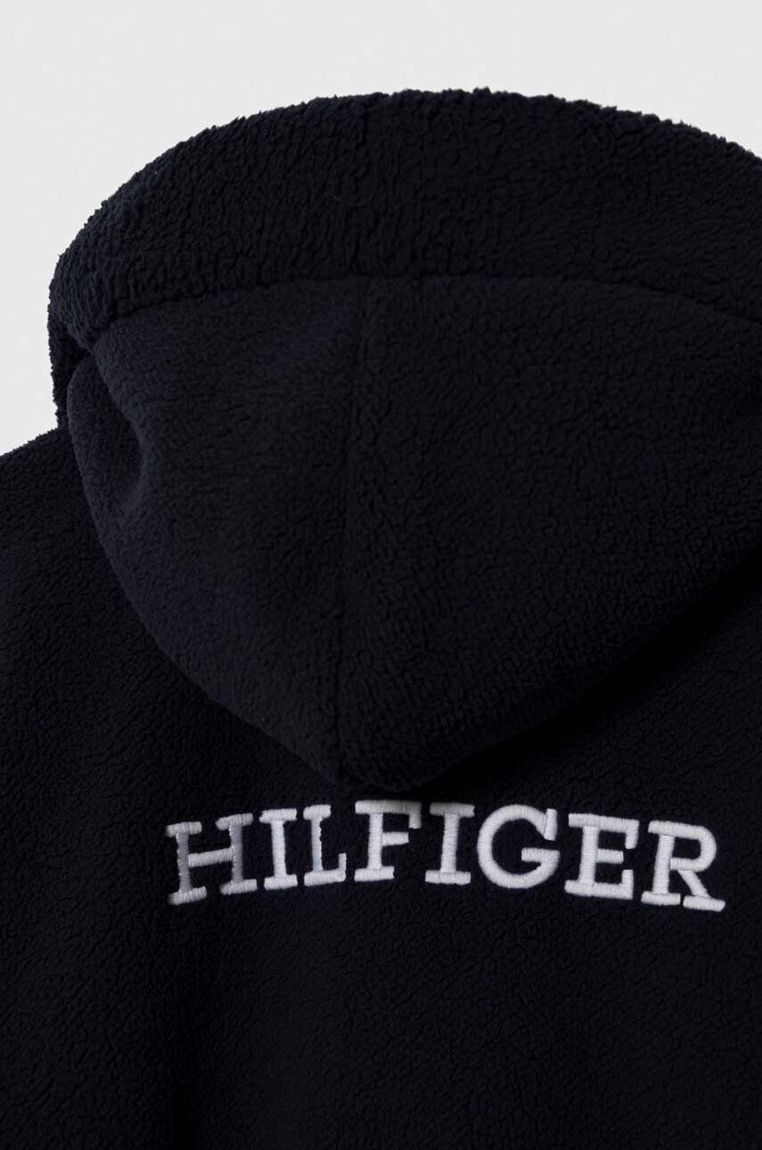 Tommy Hilfiger Detský župan čierna farba - Pepit.sk