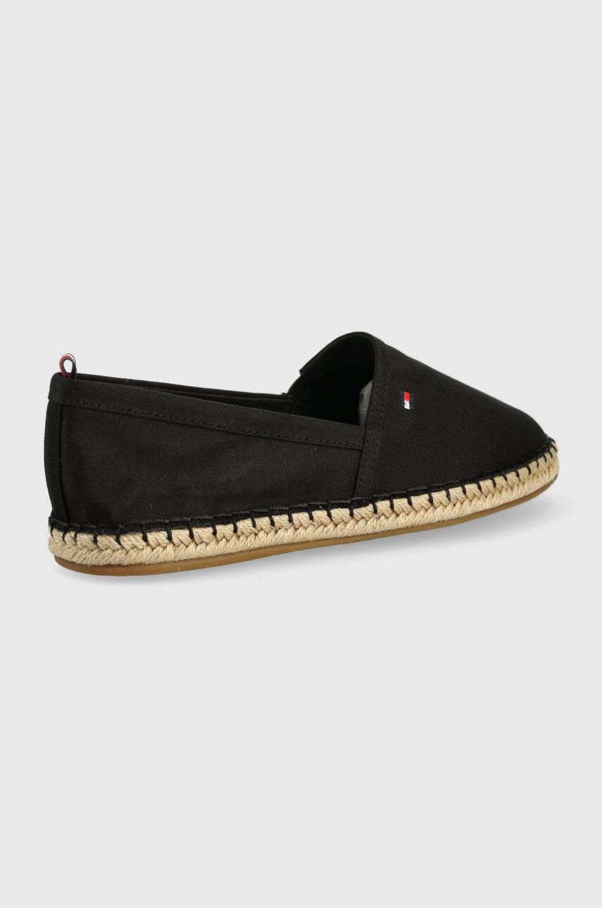 Tommy Hilfiger Espadrilky čierna farba - Pepit.sk