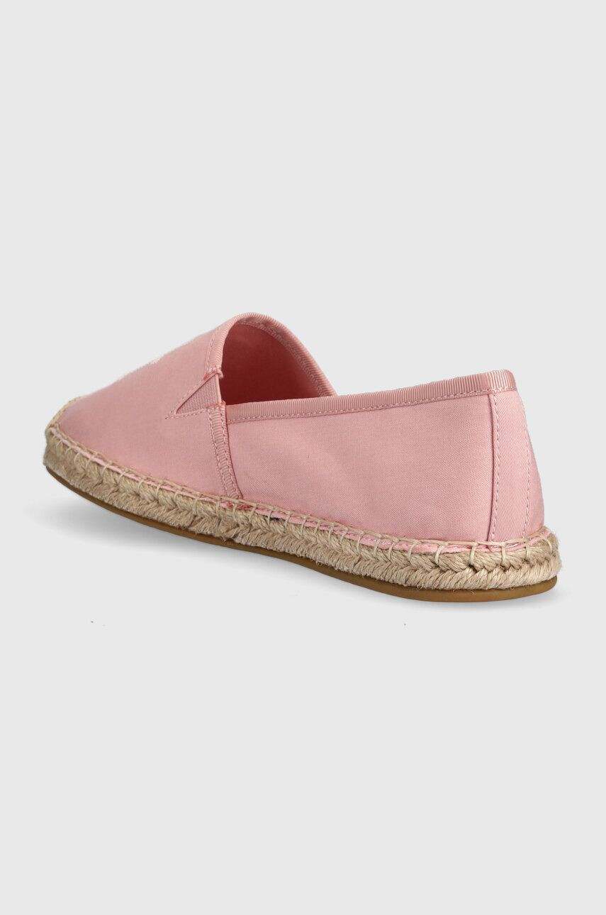 Tommy Hilfiger Espadrilky TH EMBROIDERED ESPADRILLE ružová farba - Pepit.sk