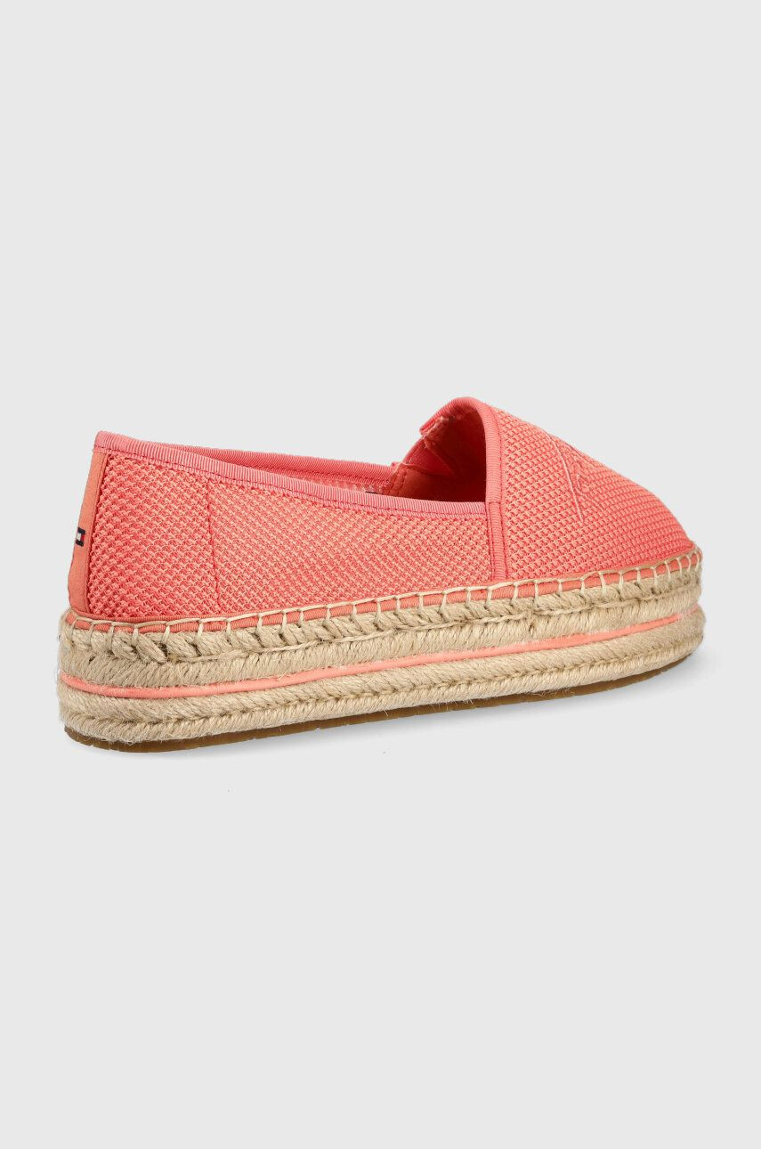 Tommy Hilfiger Espadrilky Th Textured Flatform - Pepit.sk