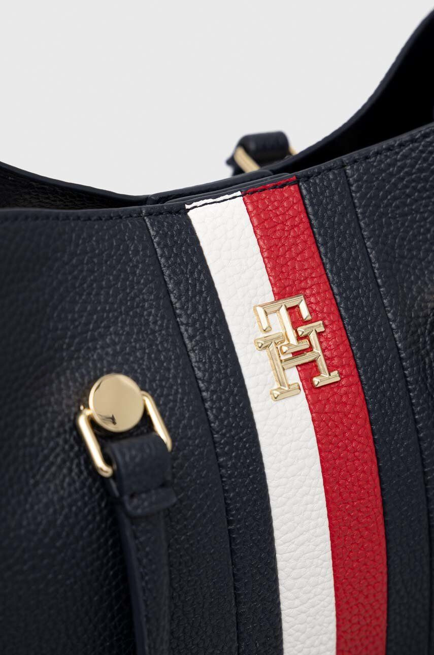 Tommy Hilfiger Kabelka tmavomodrá farba - Pepit.sk