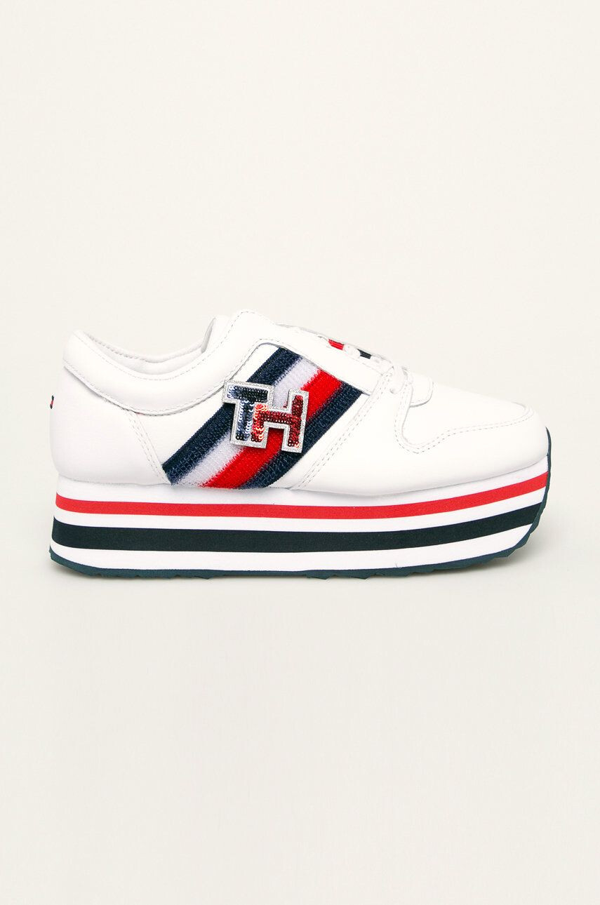 Tommy Hilfiger Kožená obuv - Pepit.sk