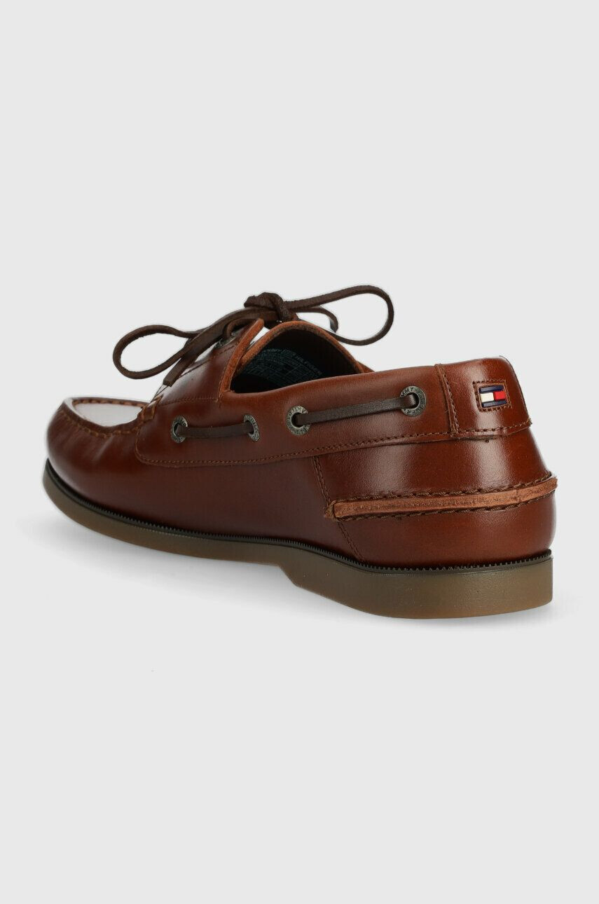 Tommy Hilfiger Kožené mokasíny TH BOAT SHOE CORE LEATHER - Pepit.sk