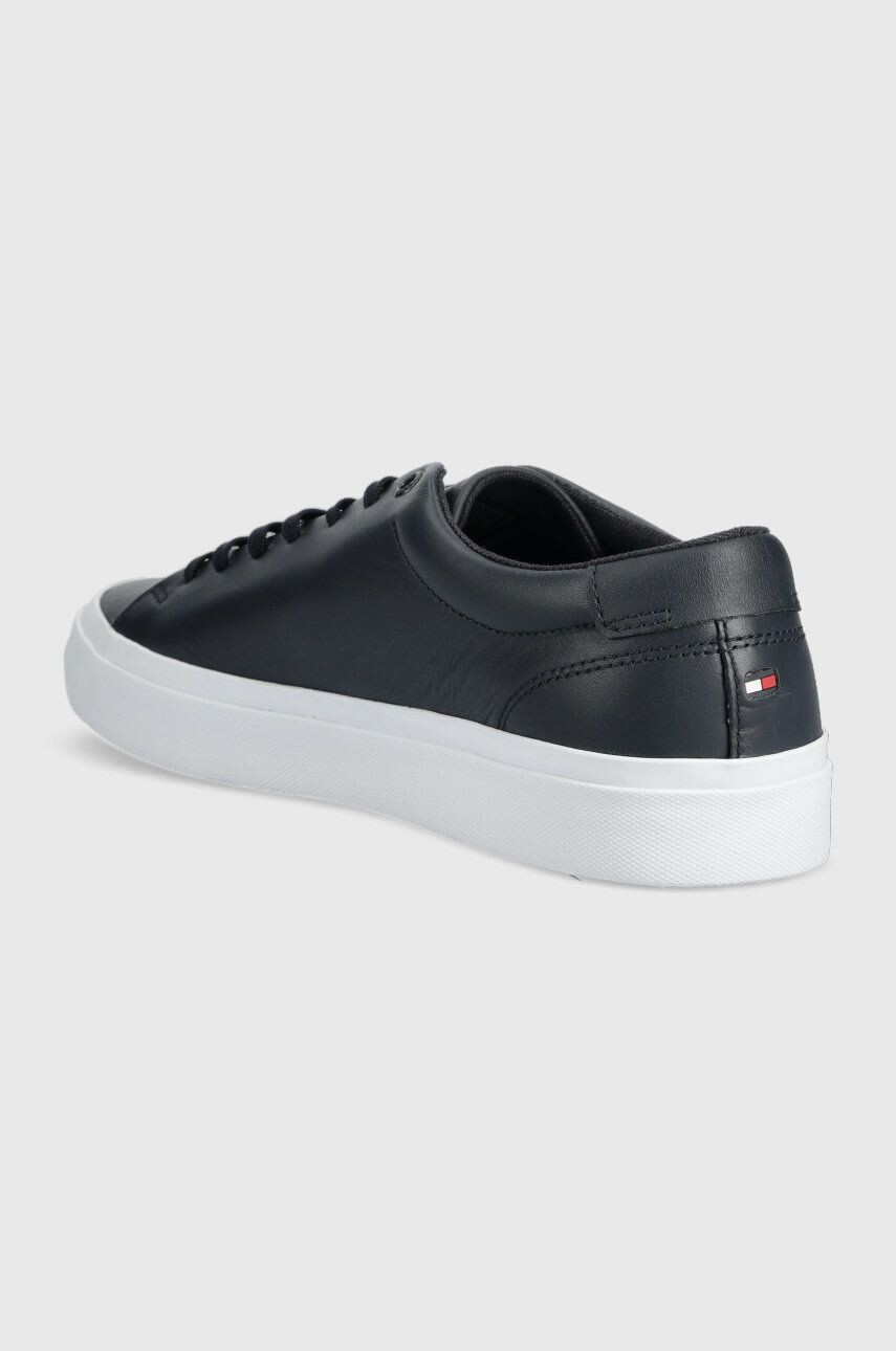 Tommy Hilfiger Kožené tenisky FM0FM04351 MODERN VULC CORPORATE LEATHER - Pepit.sk