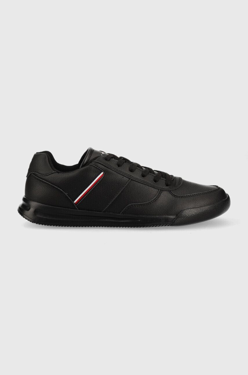 Tommy Hilfiger Kožené tenisky Lightweight Leather Detail Cup - Pepit.sk