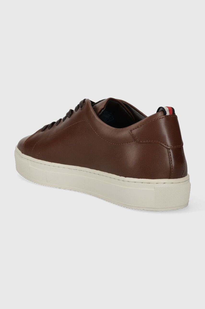 Tommy Hilfiger Kožené tenisky PREMIUM HERITAGE CUPSOLE COGNAC hnedá farba FM0FM04832 - Pepit.sk