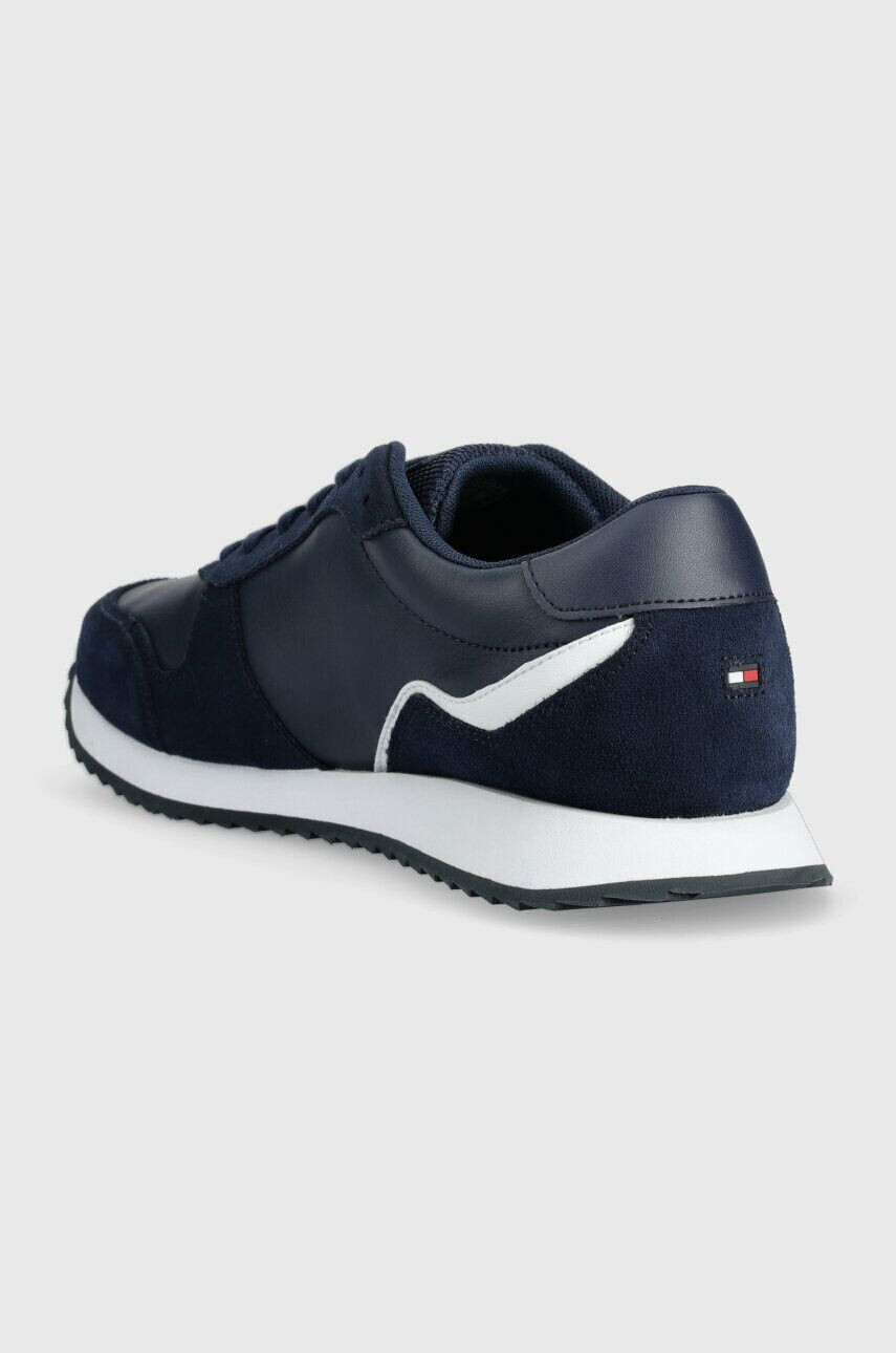 Tommy Hilfiger Kožené tenisky RUNNER EVO LEATHER - Pepit.sk