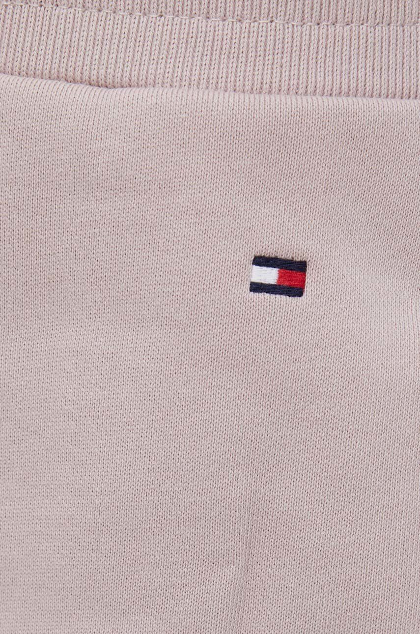 Tommy Hilfiger Nohavice dámske béžová farba jednofarebné - Pepit.sk